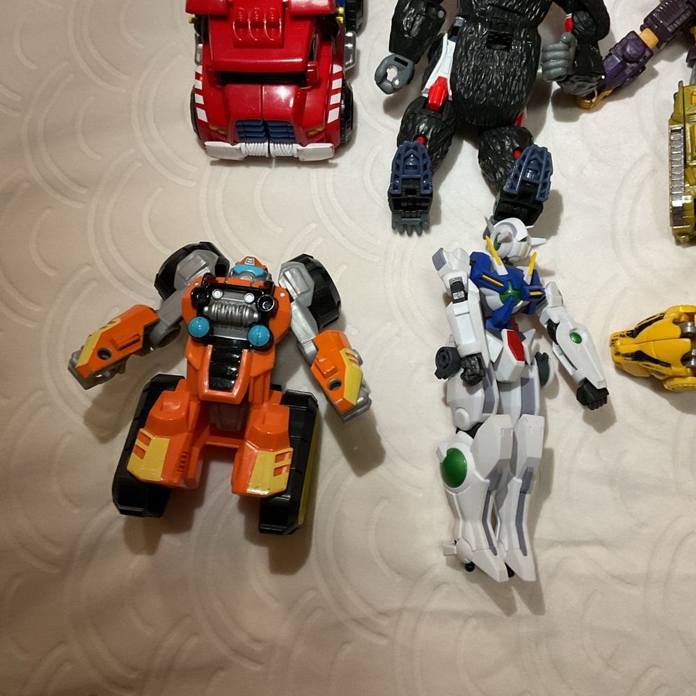 Dynamic Robot Action Figures Set - Multicolor - Picture 2 of 4